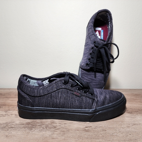 VANS UltraCush HD Pro Mens Black Canvas Lace Up Skateboard Shoes Sneakers Sz 6.5 - Picture 10 of 11